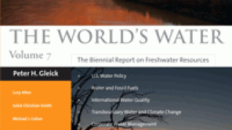 Report Launch: The World’s Water, Vol. 7