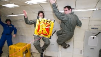 Testing a CubeSat Attitude Control System in Microgravity Conditions