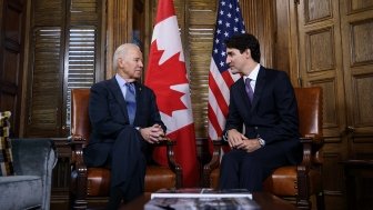 Biden and Trudeau from 2016 Visit