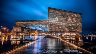 Harpa in Reykjavik, Iceland