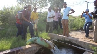 Groundwater field work Ramotswa Aquifer