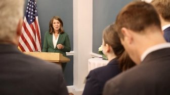 Danielle Smith at CABC Reception in Washington