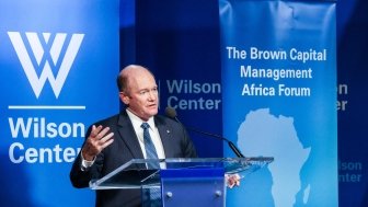 Chris Coons Speaking at Wilson Center