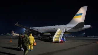 The plane of the President of Ukraine transported 33 Ukrainians, who were unable to return home due to border closure caused by quarantine, from Austria to Boryspil International Airport (Kyiv)