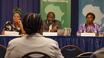 Panelists for the Women and the African Peace and Security Agenda Session