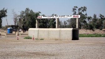 Camp Taji Sign 2006