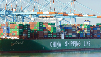 Chinese Cargo Ship