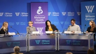 From left to right: Sarah B. Barnes, Dr. Sabra Klein, Dr. Janine Austin Clayton, Dr. Irene Aninye, & Dr. Caroline Berchuck.