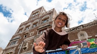 Girl in Sanaa, Yemen