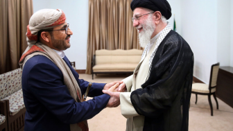 Mohammad Abdulsalam and Supreme Leader Khamenei