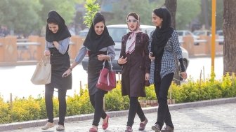 Women in Shiraz, Iran