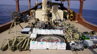 Seized Iranian weapons 1-28-24