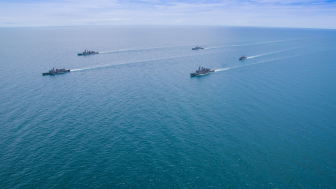 Military Exercise in the Gulf of Thailand