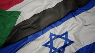 Sudan and Israel Flags