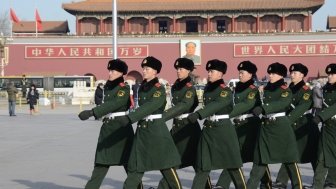 Soldiers in China