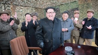 Kim Jong Un Smiling