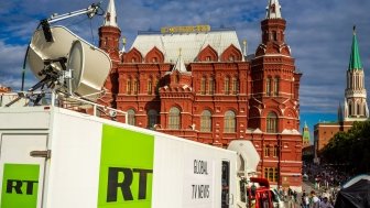 Russia Today truck