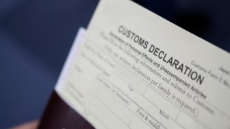 Customs declaration