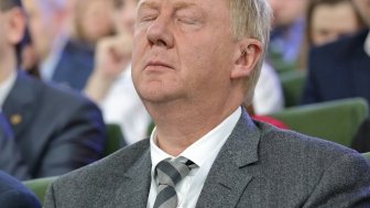 Portrait of Anatoly Chubais 