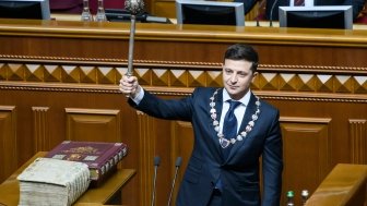 Volodymyr Zelensky's presidential inauguration 2019