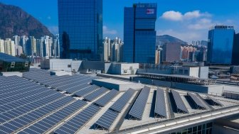 Hong Kong and solar panels