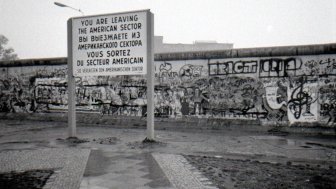 Berlin Wall in 1988