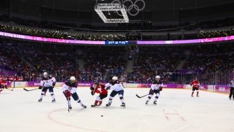 Canada vs USA Hockey in Sochi Olympics