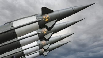 Image of missiles with warheads