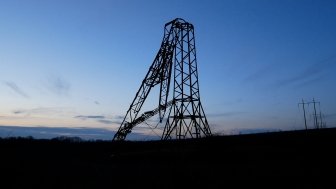 Power tower in Ukraine