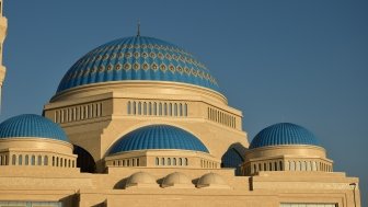 Mosque in Astana (Nur-Sultan), Kazakhstan