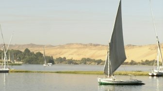 Boat on Nile