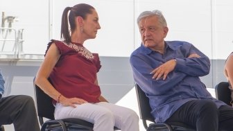 Claudia Sheinbaum and AMLO