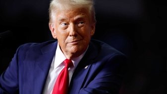 PITTSBURGH, PENNSYLVANIA - NOVEMBER 04: Republican presidential nominee, former President Donald Trump holds a campaign rally at the PPG Paints Arena on November 04, 2024 in Pittsburgh, Pennsylvania.