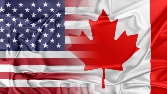 Relations between two countries. USA and Canada