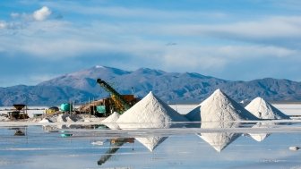 Salinas Grandes on Argentina Andes is a salt desert in the Jujuy Province. More significantly, Bolivas Salar de Uyuni is also located in the same region