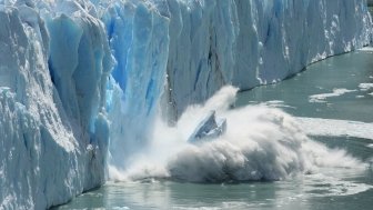 Melting iceberg