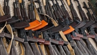 detained party of illegal weapons