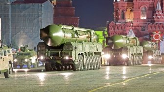 Night rehearsal of Victory Day, 2016