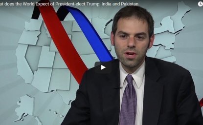 What does the World Expect of President-elect Trump: India and Pakistan