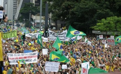 Protests in Sao Paulo, March 16 2015