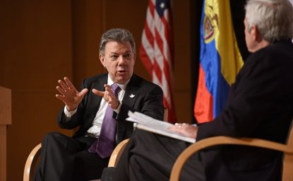 Colombia: Its Transformation and Future Challenges with President Juan Manuel Santos