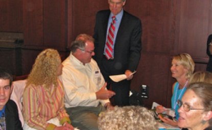 Senator Udall with Constituents