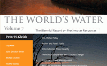 Report Launch: The World’s Water, Vol. 7