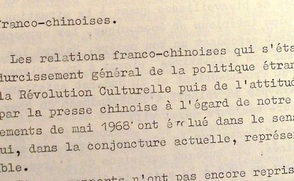 A “Diplomatic Nuclear Explosion”? Sino-French Relations in the 1960s