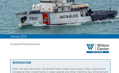 Managing the Rise of Southeast Asia's Coast Guards