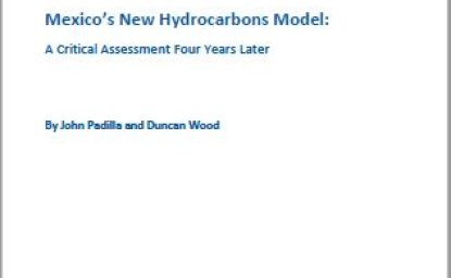 Mexico's New Hydrocarbons Model: A Critical Assessment Four Years Later