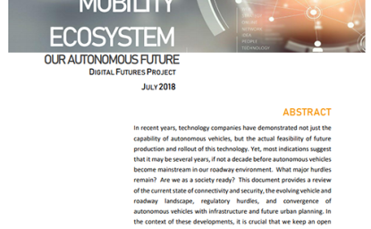 The Changing Mobility Ecosystem: Our Autonomous Future