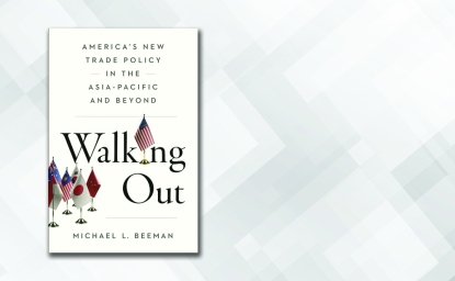 The cover of the book Walking Out featuring the flags of several nations