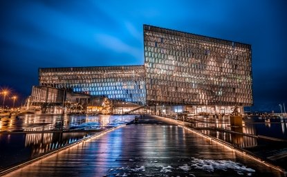 Harpa in Reykjavik, Iceland