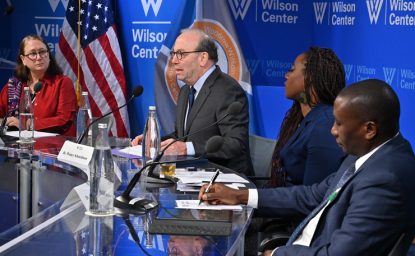 Panelists at the "Transforming US-Africa Economic Engagement into a 21st Century Partnership" event